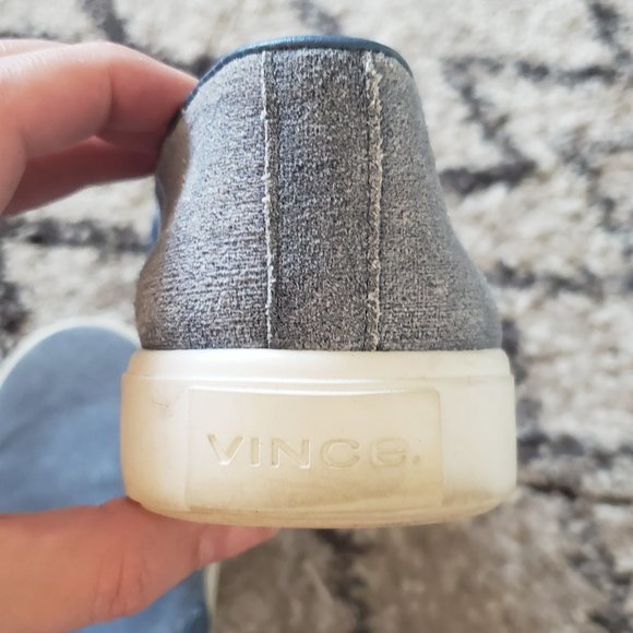 VINCE Blair-12 Embossed Suede Slip-on Sneakers 6 - Picture 7 of 10